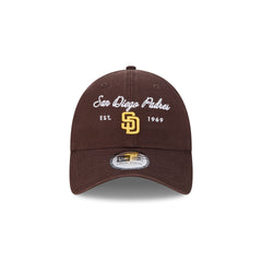 San Diego Padres Script Wordmark Casual Classic Adjustable Hat