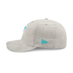 Miami Dolphins Light Gray Corduroy 59FIFTY Fitted Hat