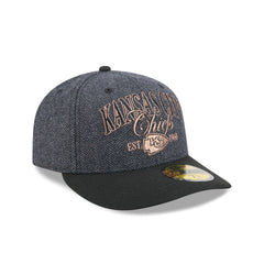 Kansas City Chiefs Black Faux Wool 59FIFTY Fitted Hat