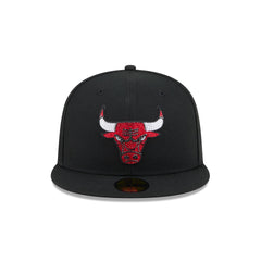 Chicago Bulls Rhinestone Badge 59FIFTY Fitted Hat