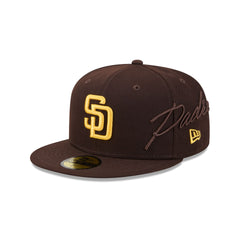 San Diego Padres Side Script 59FIFTY Fitted Hat