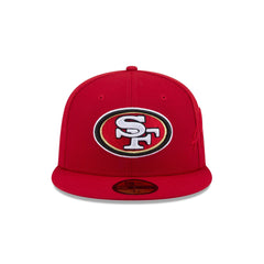 San Francisco 49ers Side Script 59FIFTY Fitted Hat