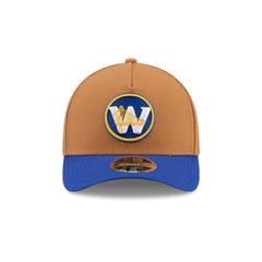 Golden State Warriors Deceptor Bronze 9FORTY M-Crown A-Frame Snapback Hat