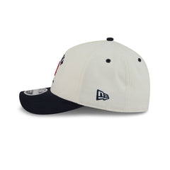 Boston Red Sox Arched Graphic Chrome White 9FORTY M-Crown A-Frame Snapback Hat