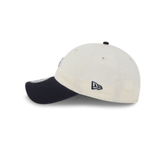 Atlanta Braves Mini Logo Chrome White Casual Classic Adjustable Hat