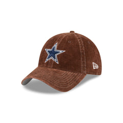 Dallas Cowboys Washed Brown Corduroy Casual Classic Adjustable Hat