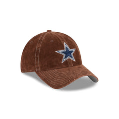 Dallas Cowboys Washed Brown Corduroy Casual Classic Adjustable Hat