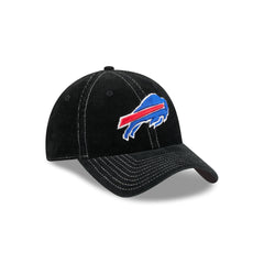 Buffalo Bills Washed Black Corduroy Casual Classic Adjustable Hat