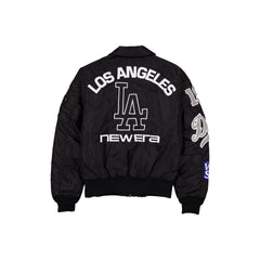 Alpha Industries x Los Angeles Dodgers Black MA-1 Flight Jacket