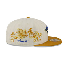 Toronto Blue Jays Chrome Herringbone 59FIFTY Fitted Hat