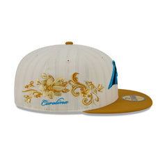 Carolina Panthers Chrome Herringbone 59FIFTY Fitted Hat
