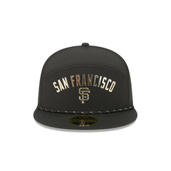San Francisco Giants Gold Logo Rope Split Panel 59FIFTY Fitted Hat