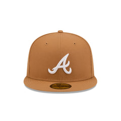Atlanta Braves Bronze Basic 59FIFTY Fitted Hat