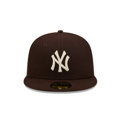 New York Yankees Brown Basic 59FIFTY Fitted Hat