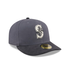 Seattle Mariners Graphite Twill 59FIFTY Fitted Hat