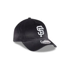 San Francisco Giants Washed Black Denim 9FORTY A-Frame Unstructured Snapback Hat
