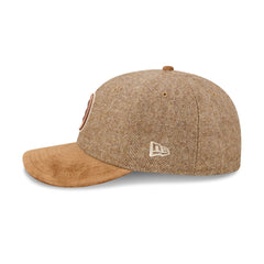 Pittsburgh Steelers Moon Brisbane Moss Brown Visor 59FIFTY Fitted Hat