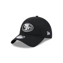 San Francisco 49ers Nylon Black 9TWENTY Adjustable Hat
