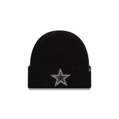 Dallas Cowboys Woolen Black Short Cuff Knit Beanie Hat