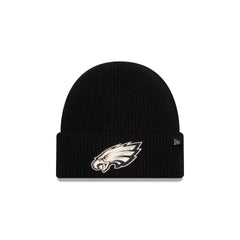Philadelphia Eagles Woolen Black Short Cuff Knit Beanie Hat