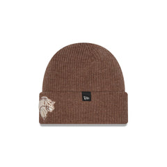 New York Knicks Woolen Tan Short Cuff Knit Beanie Hat