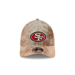 San Francisco 49ers Washed Nylon Brown 9TWENTY A-Frame Adjustable Hat