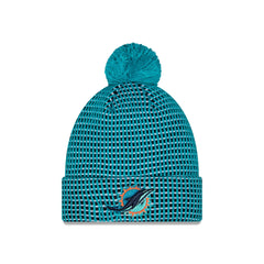 Miami Dolphins 2026 Rivalries Pom Knit Hat