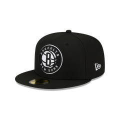 Brooklyn Nets Team Color 59FIFTY Fitted Hat