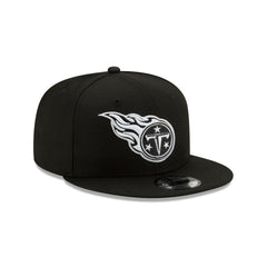 Tennessee Titans Basic Black & White 9FIFTY Snapback Hat