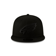 Philadelphia Eagles Basic Black on Black 9FIFTY Snapback Hat