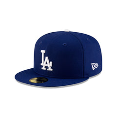 Los Angeles Dodgers 2024 World Series Champions Script Side Patch 59FIFTY Fitted Hat