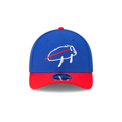 Buffalo Bills Billustration Red Visor 9FORTY M-Crown Snapback Hat