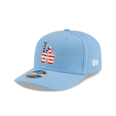 Los Angeles Dodgers Red. White & Blue 9SEVENTY Stretch-Snap Hat