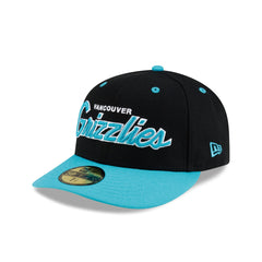 Vancouver Grizzlies Hardwood Classics 90s Script 59FIFTY Fitted Hat