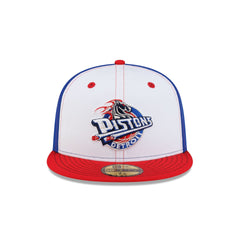Detroit Pistons Hardwood Classics 2000s White Stitch 59FIFTY Fitted Hat