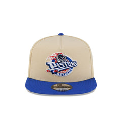 Detroit Pistons Hardwood Classics 2000s Gold 9FIFTY A-Frame Snapback Hat