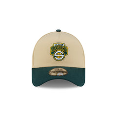 Seattle SuperSonics Hardwood Classics 2000s Gold 9FORTY A-Frame Snapback Hat