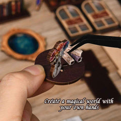 The Realm of the Magic Book DIY Book Nook Kit