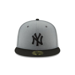 New York Yankees Storm Gray Basic 59FIFTY Fitted Hat