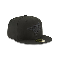 Toronto Blue Jays Blackout Basic 59FIFTY Fitted Hat