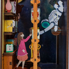 Interstellar Wooden Book Nook Kit