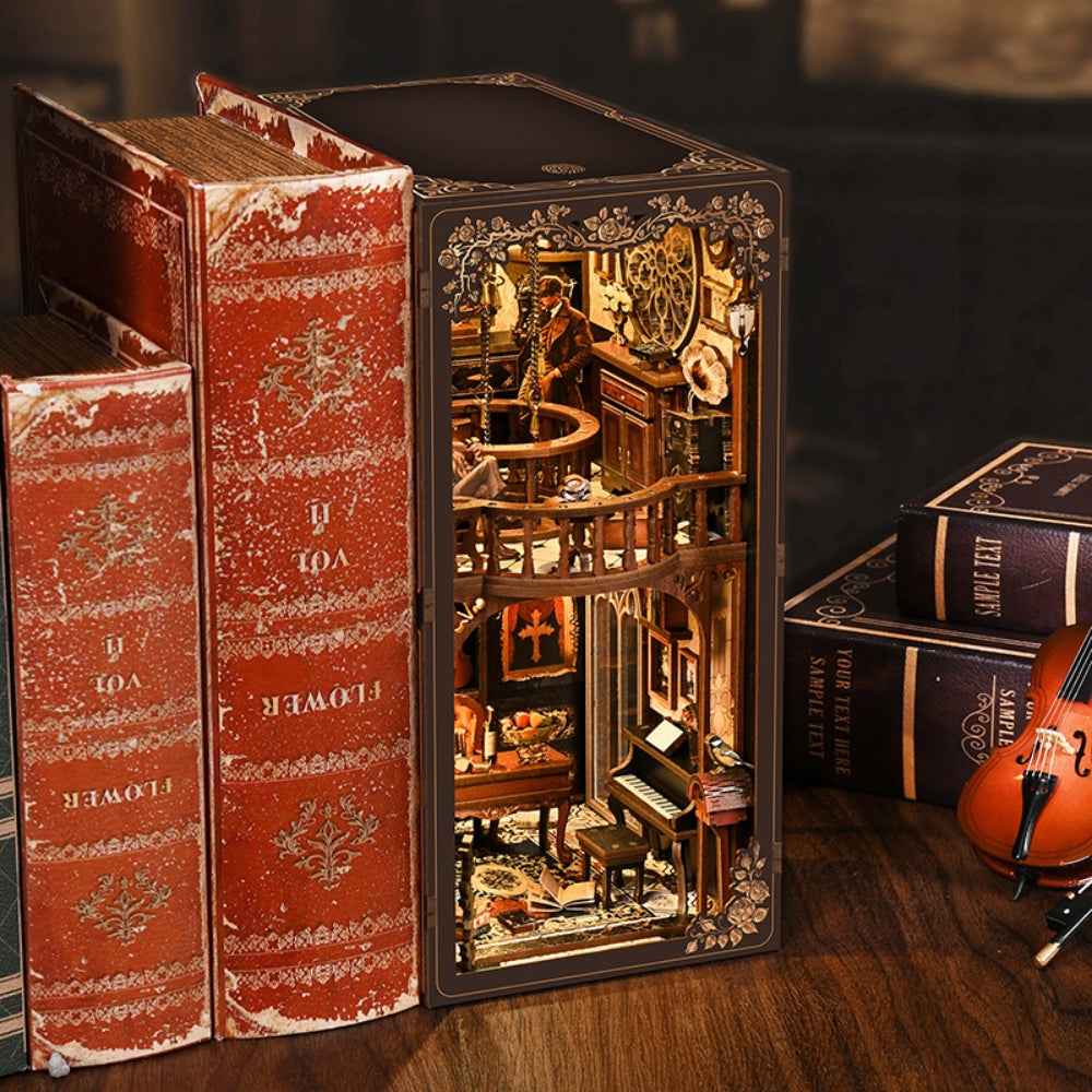 Dark Box Mystery Case DIY Book Nook Kit