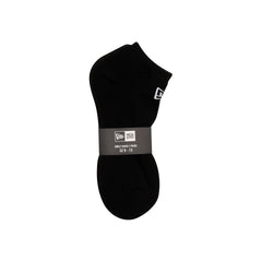 New Era Cap Black 2-Pack Ankle Socks