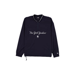 New York Yankees Quarter-Zip Navy Jacket