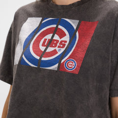Buffalo Bills Sport Night Black Cropped Women's T-Shirt
