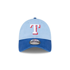 Texas Rangers Core Classic Replica Light Blue 9TWENTY Adjustable Hat