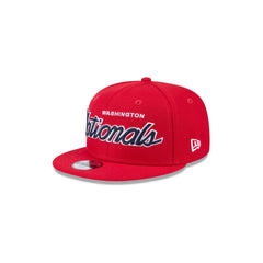 Washington Nationals Script Kids 9FIFTY Snapback Hat