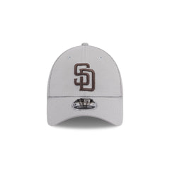 San Diego Padres Gray 9FORTY Stretch-Snap Hat