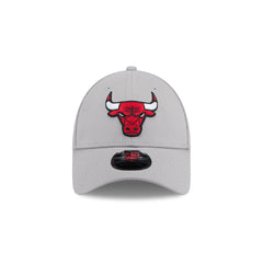 Chicago Bulls Gray 9FORTY Stretch-Snap Hat