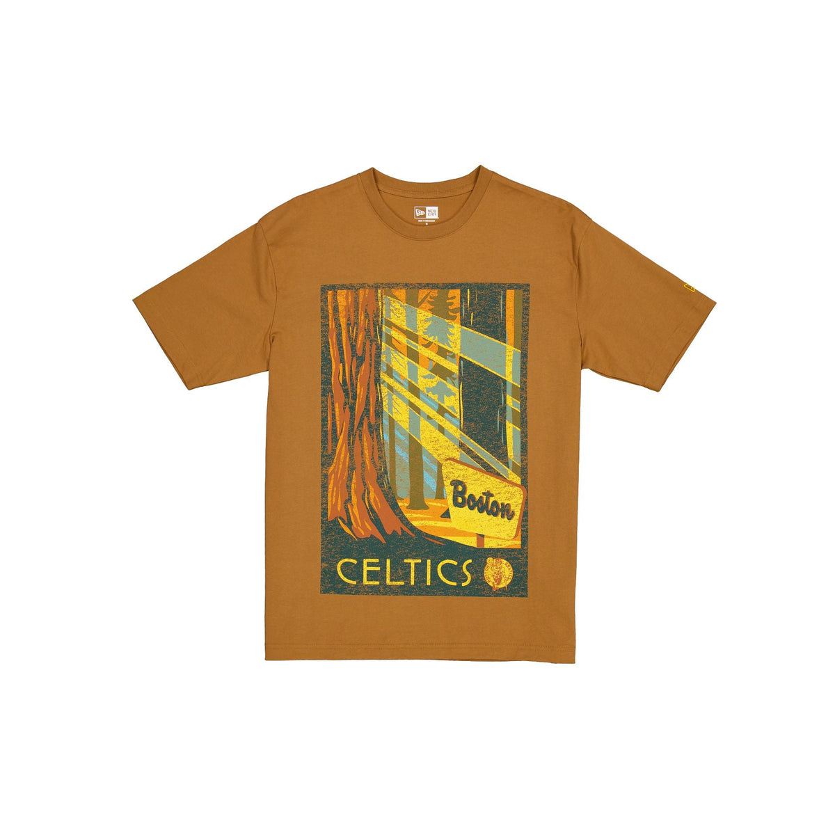 Boston Celtics 2025 All-Star Game Victory Grove Light Bronze T-Shirt